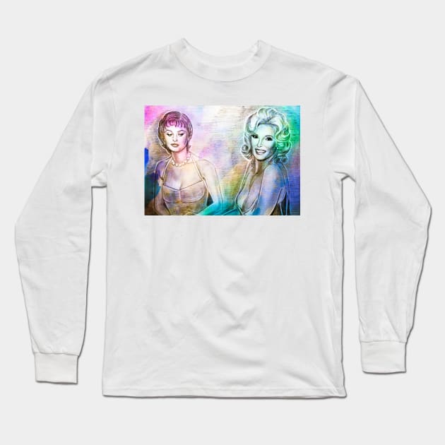 Sophia & Jayne Long Sleeve T-Shirt by Svetlana Pelin